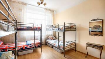 One Bed in 6-Bed Female Dormitory | Desk, iron/ironing board, free WiFi, bed sheets