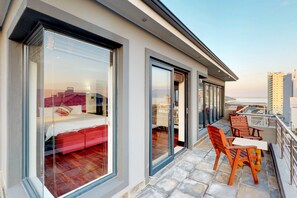 Condo Confort, 4 habitaciones, para no fumadores, vista a la montaña | Balcón