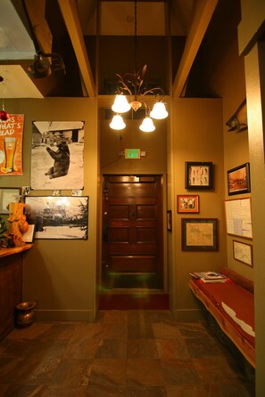 Interior entrance