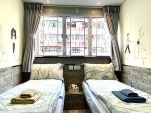 Standard-Doppel- oder -Zweibettzimmer, Stadtblick | Ausblick vom Zimmer