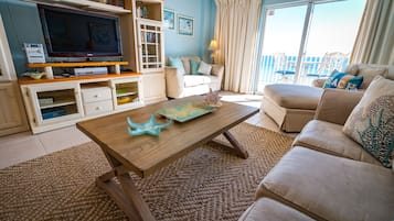 Smart TV, DVD player, stereo