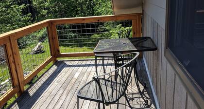 Eld inlet Views and Wildlife - Tranquil, Clean, Cozy - private deck.
