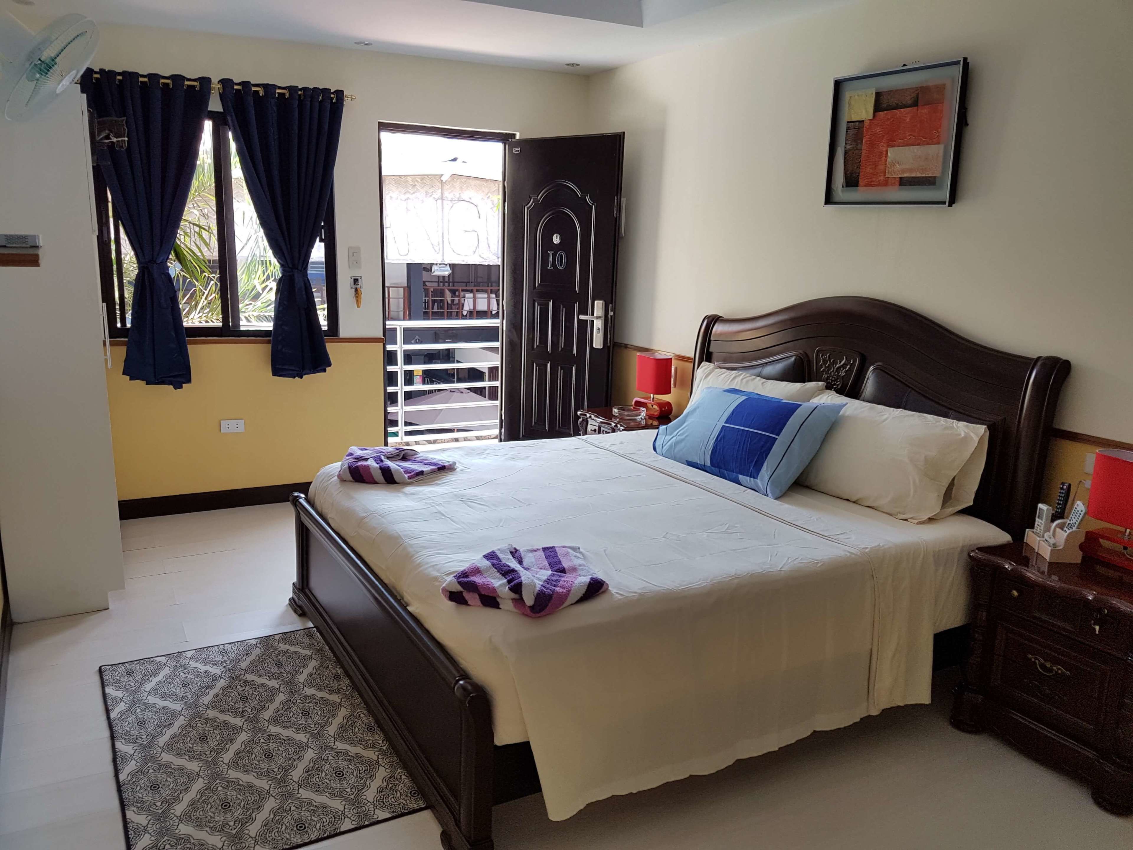 1 habitación y ropa de cama de alta calidad 