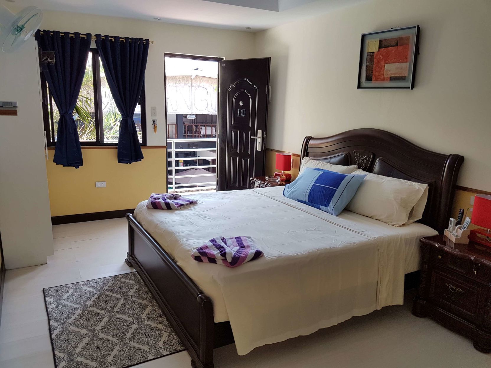 1 habitación y ropa de cama de alta calidad 
