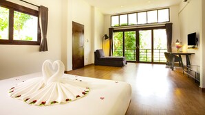 Premium Villa, 2 Bedrooms, Private Pool, Hill View | Minibar, in-room safe, desk, soundproofing - Baan Talay Pool Villa (Koh Samui)