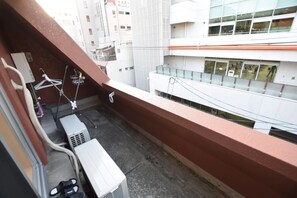 อพาร์ทเมนท์, 1 ห้องนอน (4A) | วิวระเบียง