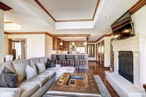 Condo, 2 Bedrooms | Living area - Chic 2 BR+Den Ritz-Carlton Condo with Valley Views by RedAwning - Save 20% on 7+ Nights! (Vail)