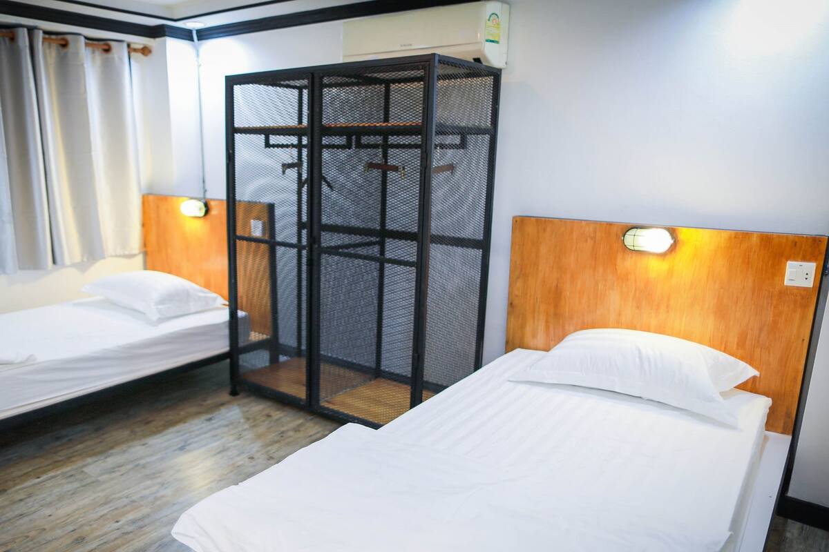 Twin Room with Shared Bathroom | Ilmainen Wi-Fi