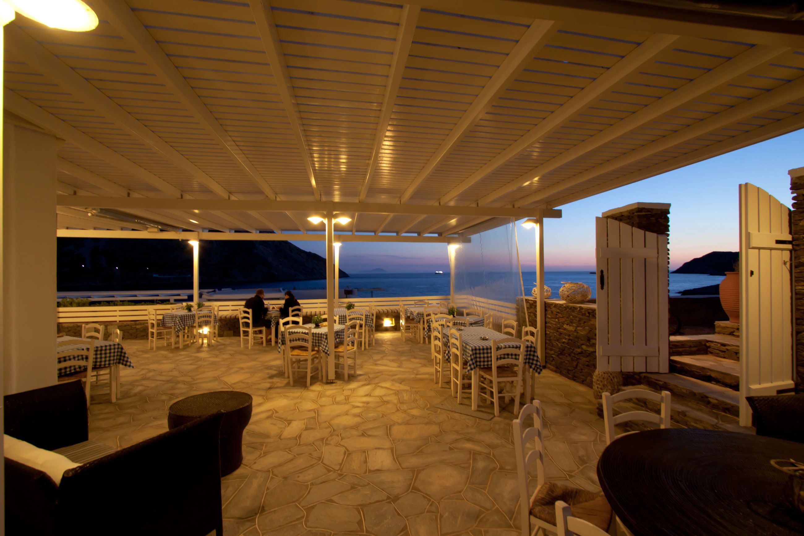 breakfast, lunch, dinner served; mediterranean cuisine