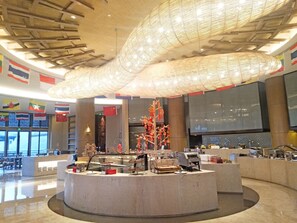 Gratis frukostbuffé varje dag