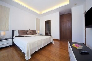 3-Bedroom Private Pool Villa | 3 間睡房、書桌、遮光窗簾/窗簾、熨斗/熨衫板