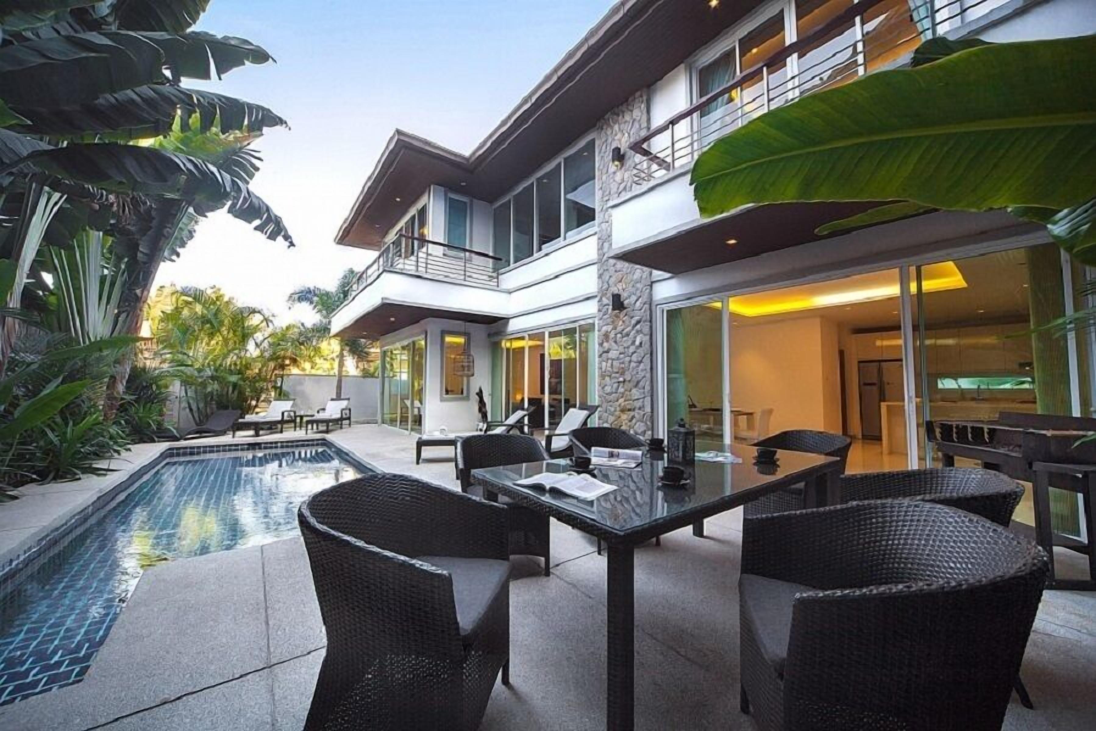 3-Bedroom Private Pool Villa | Terraza o patio