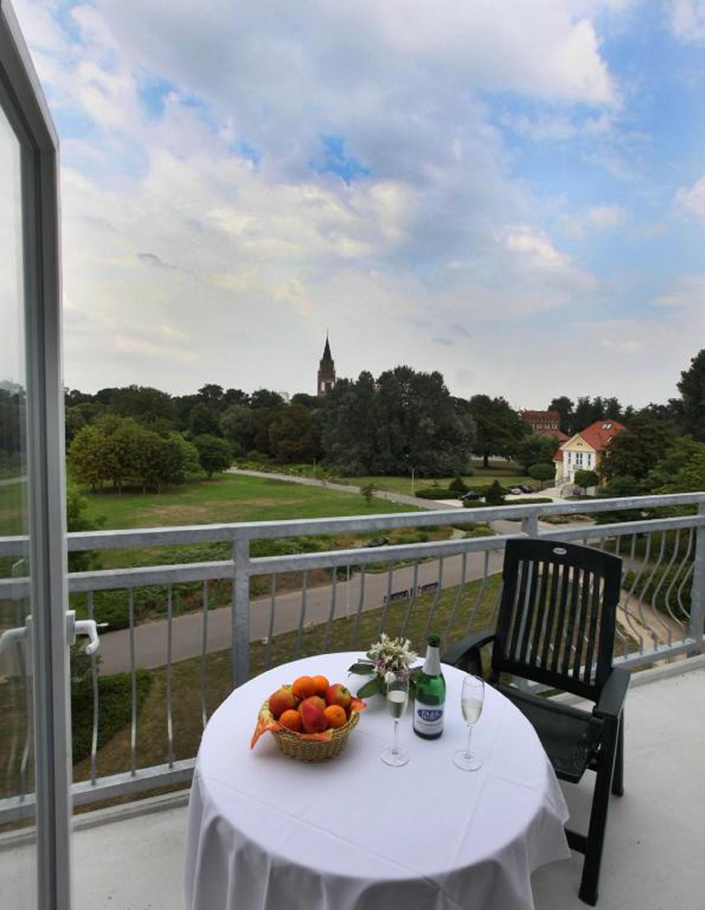Doppelzimmer mit Balkon | Blick vom Balkon