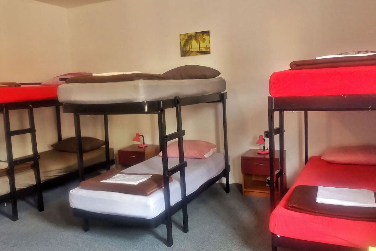 Basic Shared Dormitory, Women only, Shared Bathroom (1 bed in 8 bed dorm) | Desk, free WiFi, bed sheets