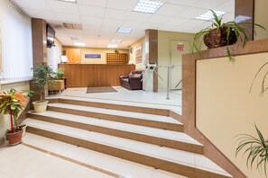 Interior entrance
