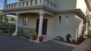 Fassade der Unterkunft