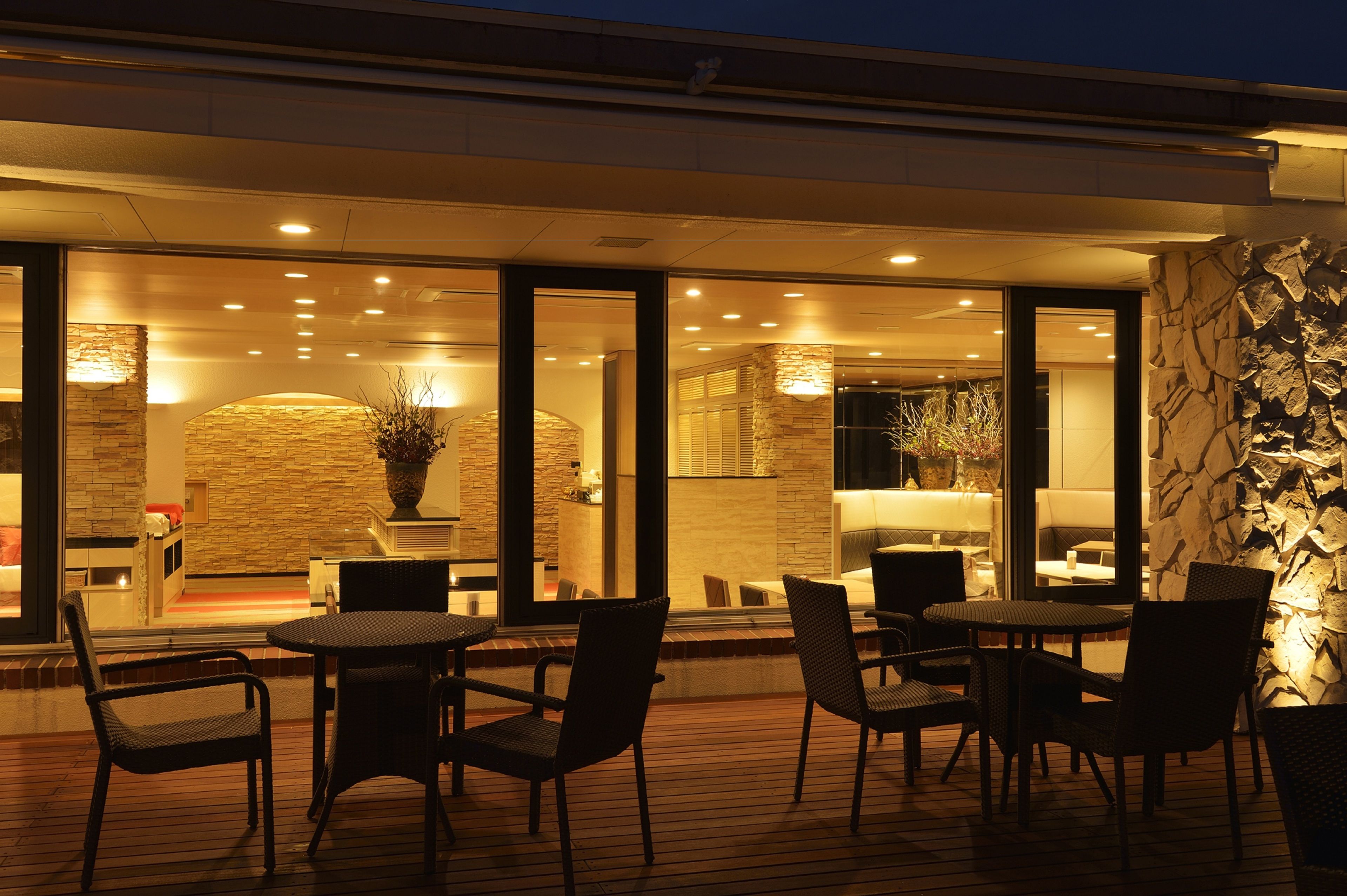 front of property – evening/night