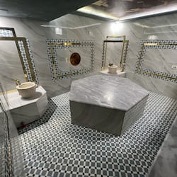 Couples treatment rooms, sauna, hot tub, steam room, Turkish bath