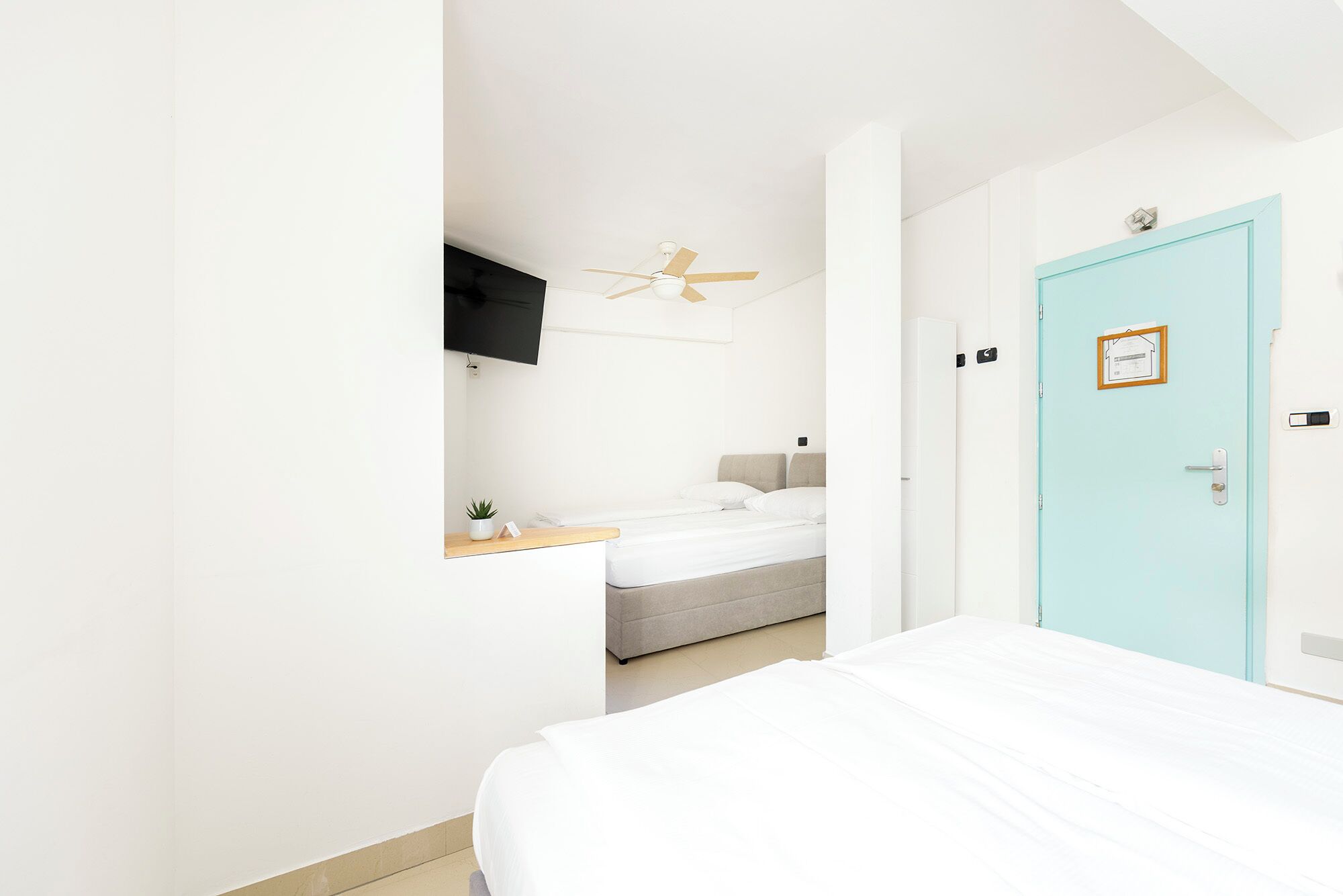 comfort quadruple room | 1 bedroom, free wifi, bed sheets
