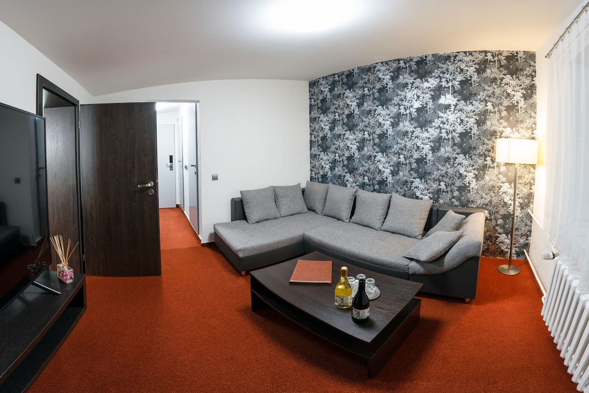 Family Apartment (5 People) | Living room | 32-inch LED TV with digital channels, TV