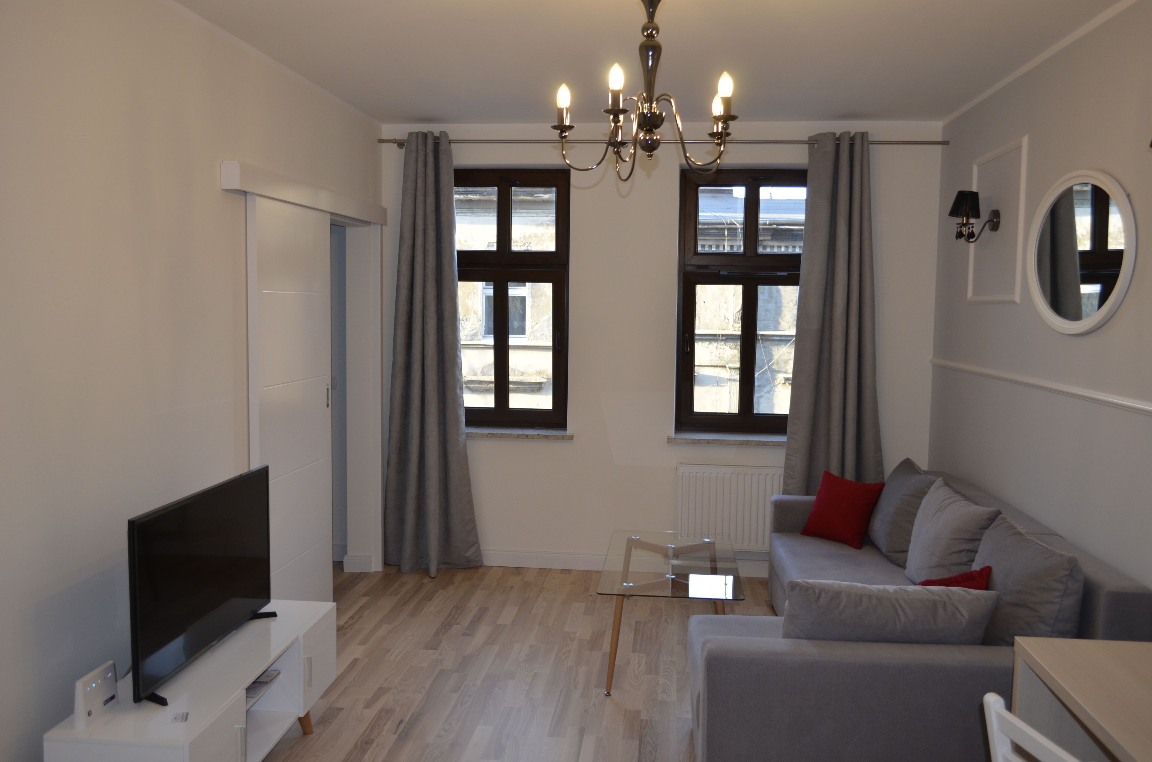 apartment (4b) | living area | flat-screen tv