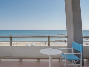 Luxury Room, Balcony, Sea View | Balcony view - Hotel Riviera (Anzio)