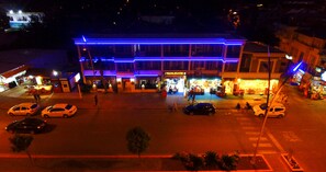 Front of property – evening/night