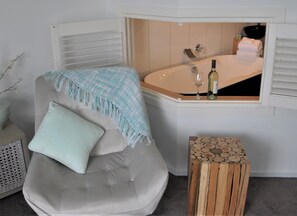 Suite Studio Lune de Miel, vue fleuve | Vue de la chambre