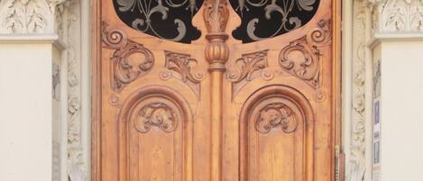 Entrada de la propiedad