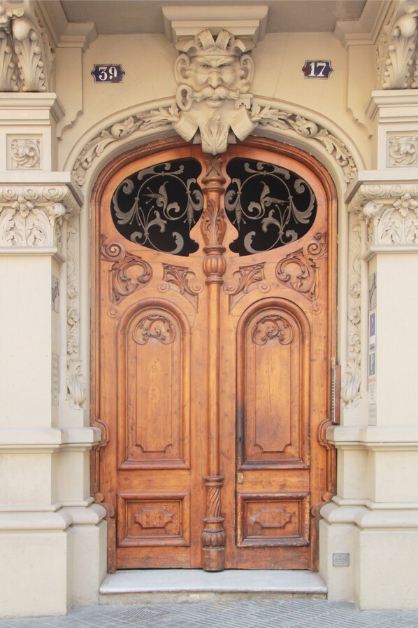 Lối vào nơi lưu trú