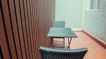 Kahden hengen huone (kaksi sänkyä), terassi | Terassi/patio