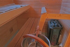 Sauna - Apartments Huili (Kuopio)