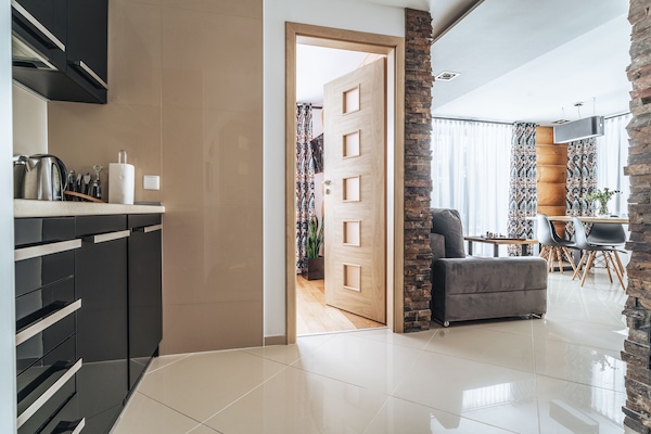 Apartment, Fireplace | Private kitchen | Fridge, stovetop, electric kettle, cookware/dishes/utensils