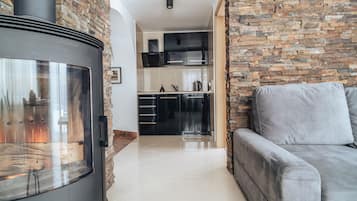 Apartment, Fireplace