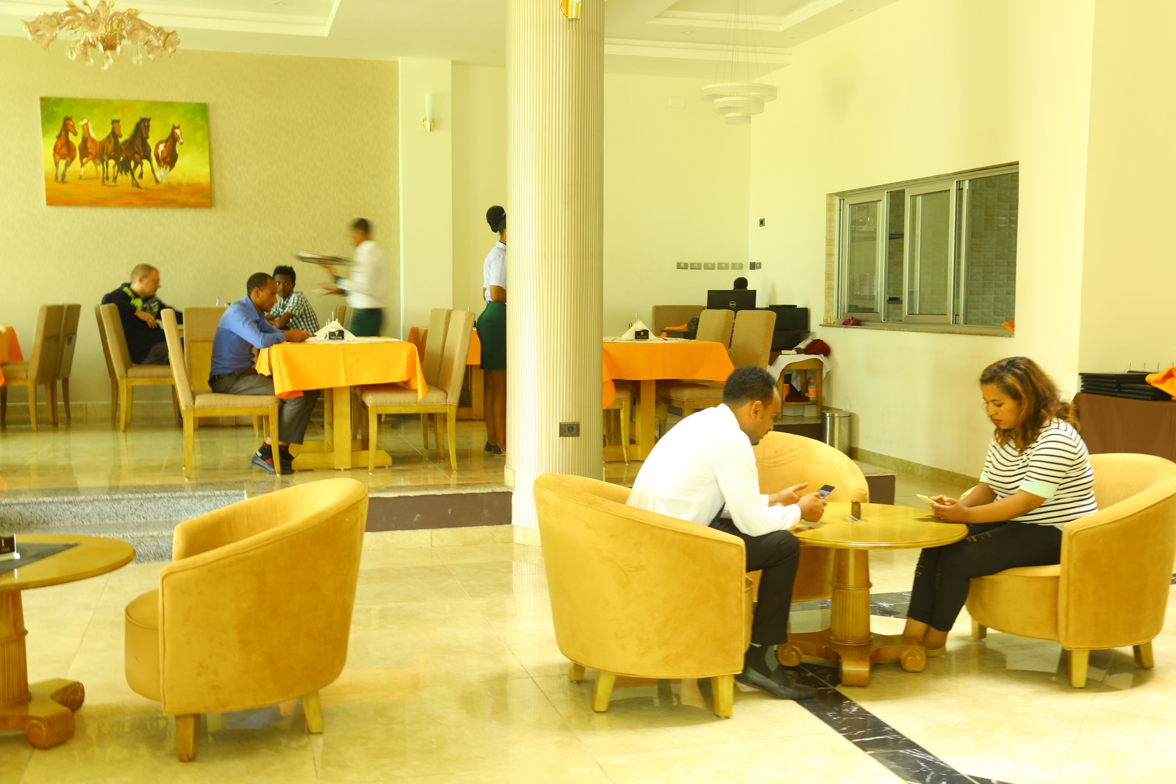 breakfast, lunch, dinner served; local and international cuisine