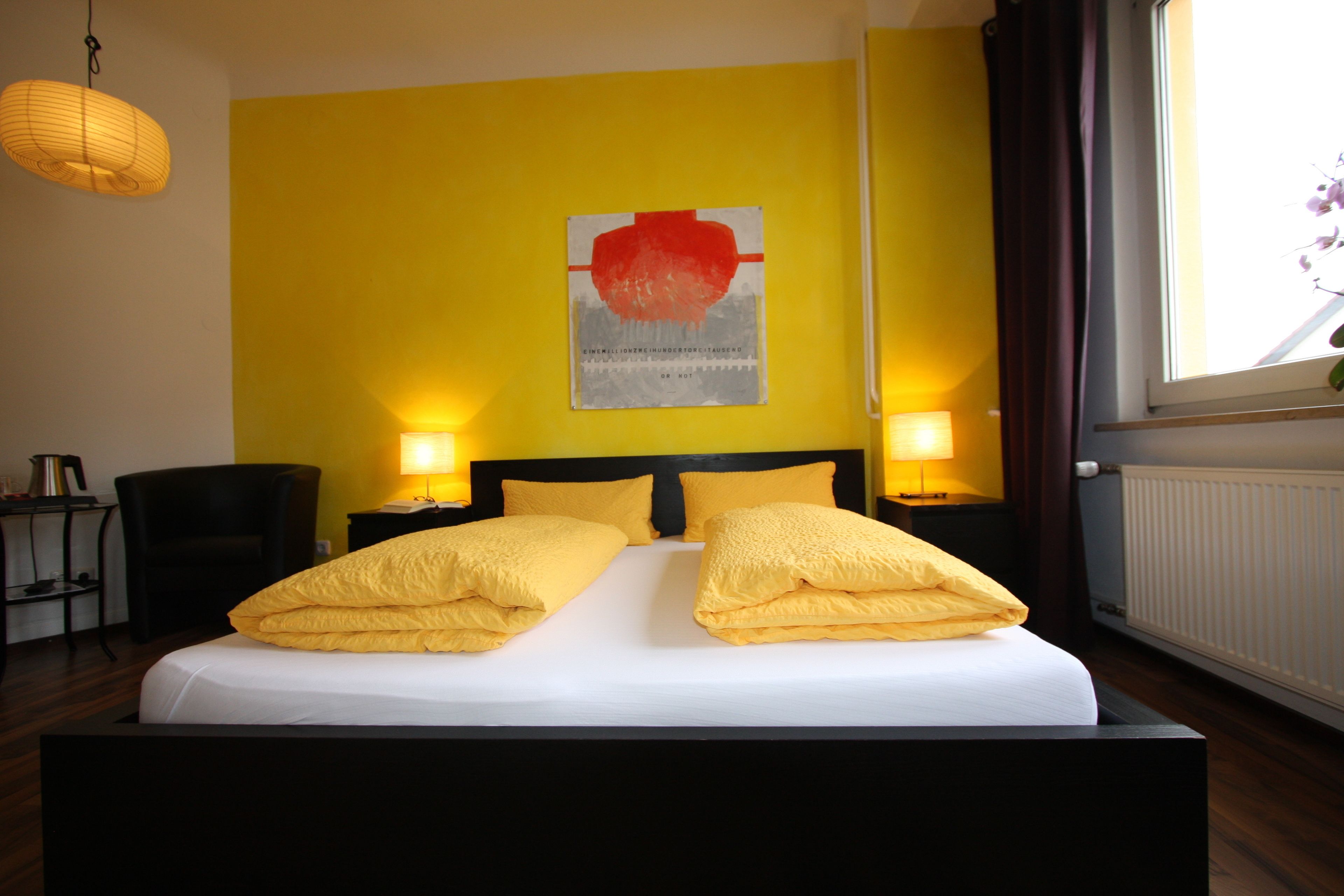 hypo-allergenic bedding, individually decorated, desk, laptop workspace