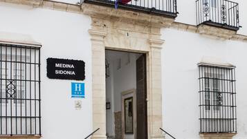 Fassade der Unterkunft