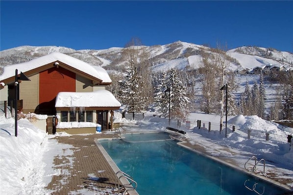 Outdoor pool - Ranch at Steamboat - RA220 (Steamboat Springs)