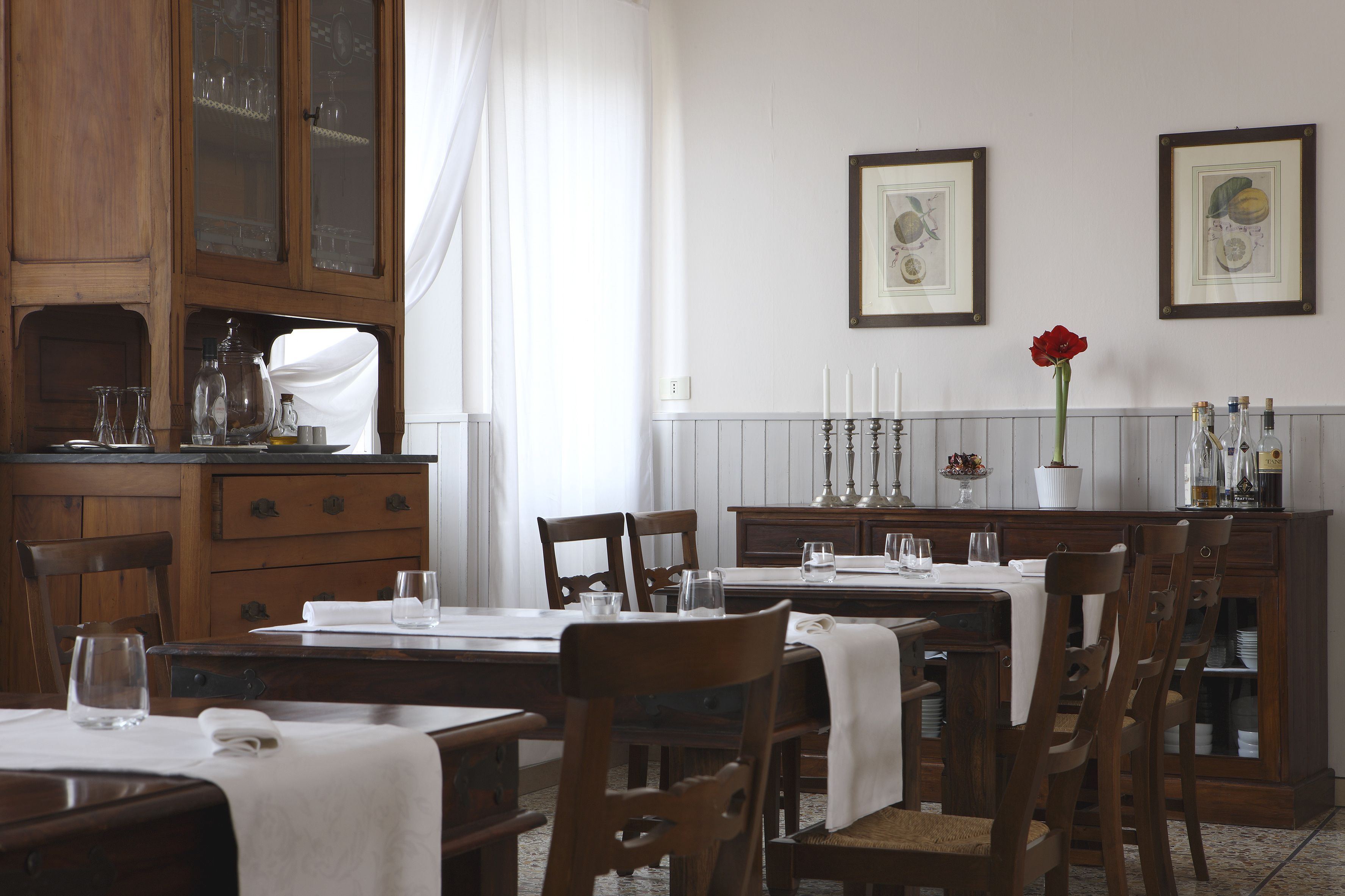 Dinner served, local cuisine