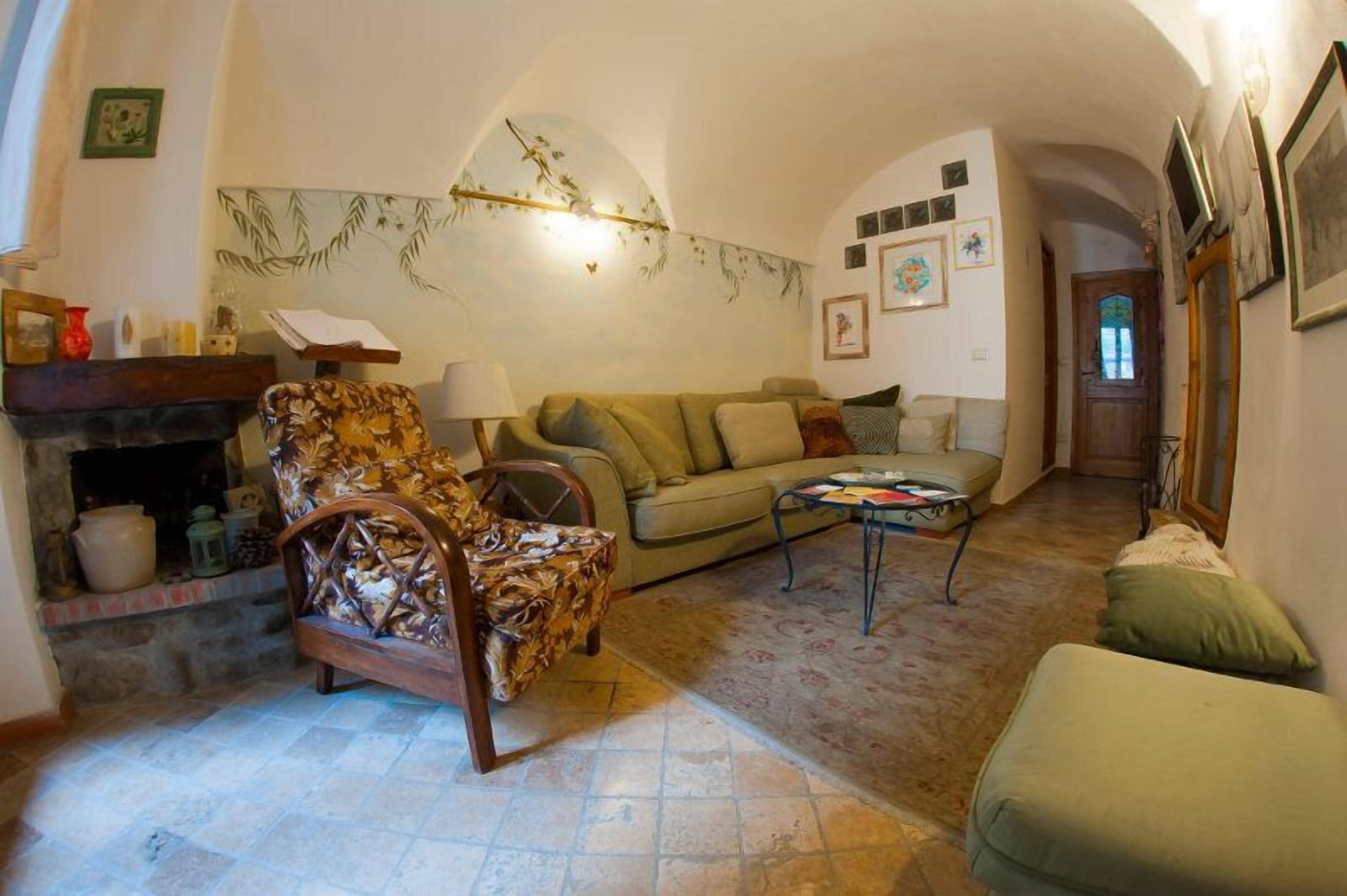 Romantische kamer, 1 slaapkamer | Woonruimte