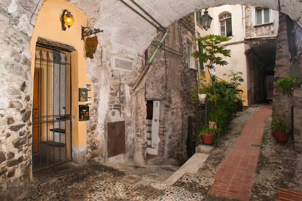 Entrada de la propiedad