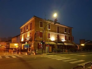 Front of property – evening/night