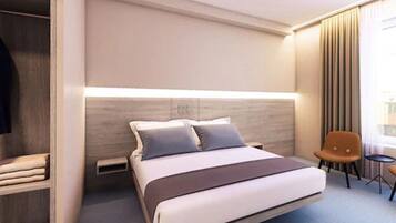 Hochwertige Bettwaren, Pillowtop-Betten, schallisolierte Zimmer