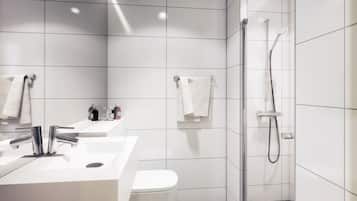 Shower, towels