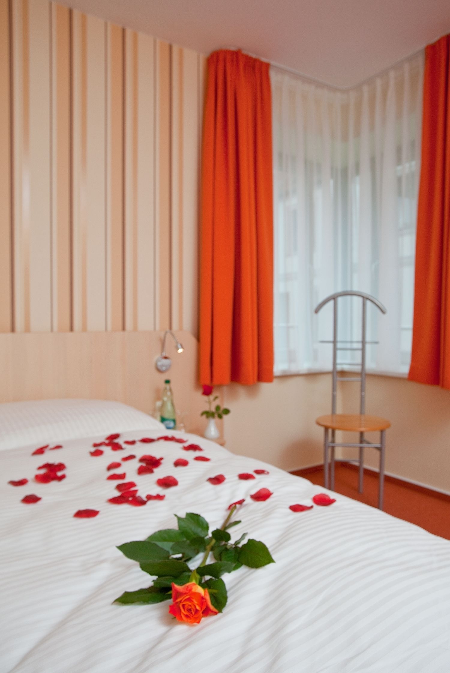 desk, blackout curtains, soundproofing, iron/ironing board