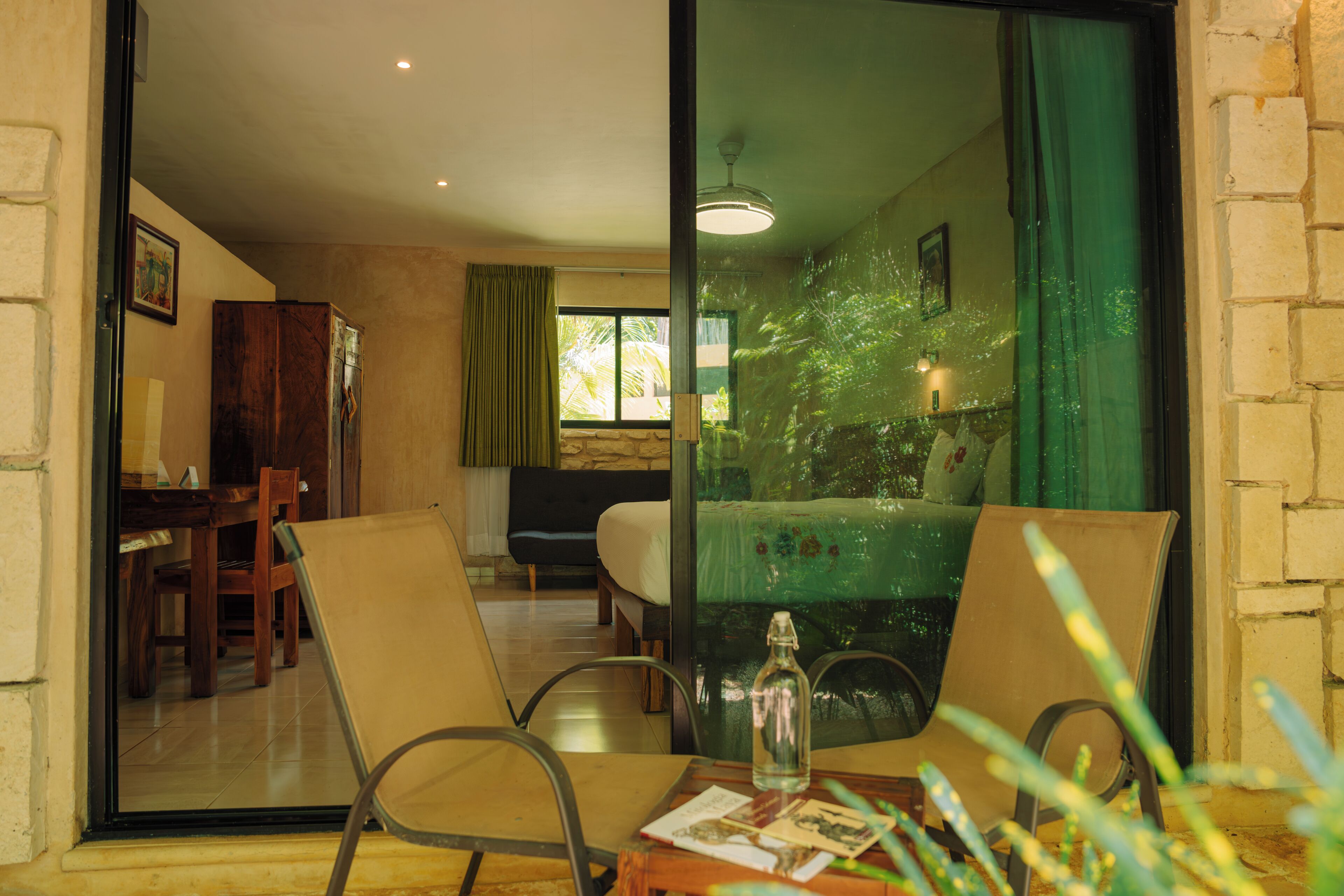 bungalow, 1 king bed | terrace/patio