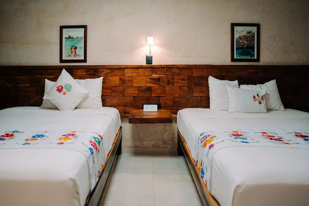 In-room safe, desk, WiFi (free), bed sheets