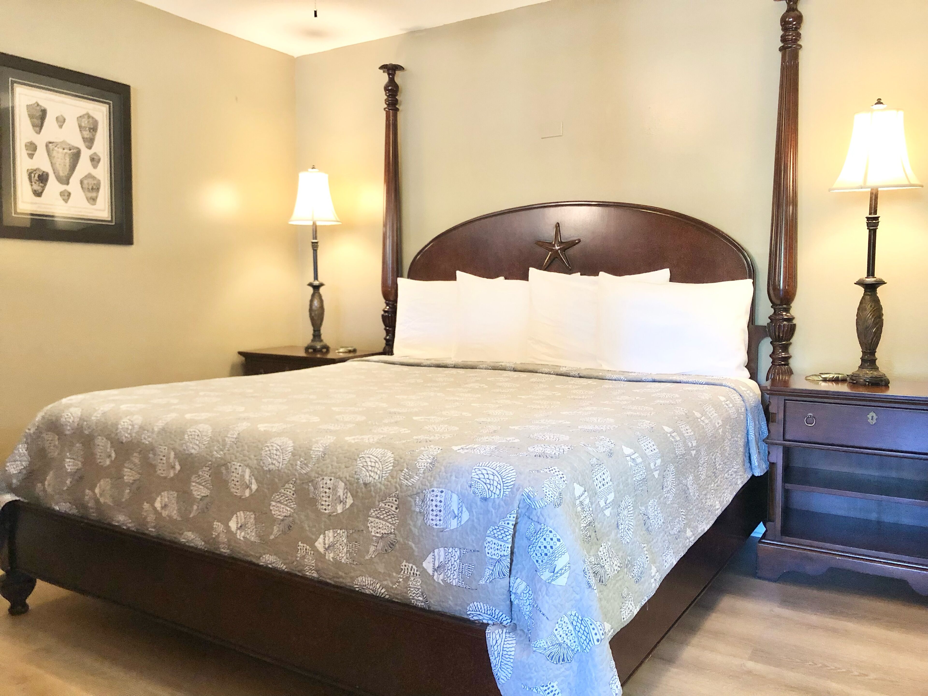 1 habitación, cortinas blackout y sistema de insonorización 