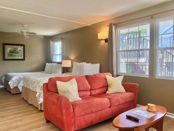 华丽双人房, 2 张大床 | 1 多间卧室、遮光窗帘、熨斗/熨衣板、免费 WiFi