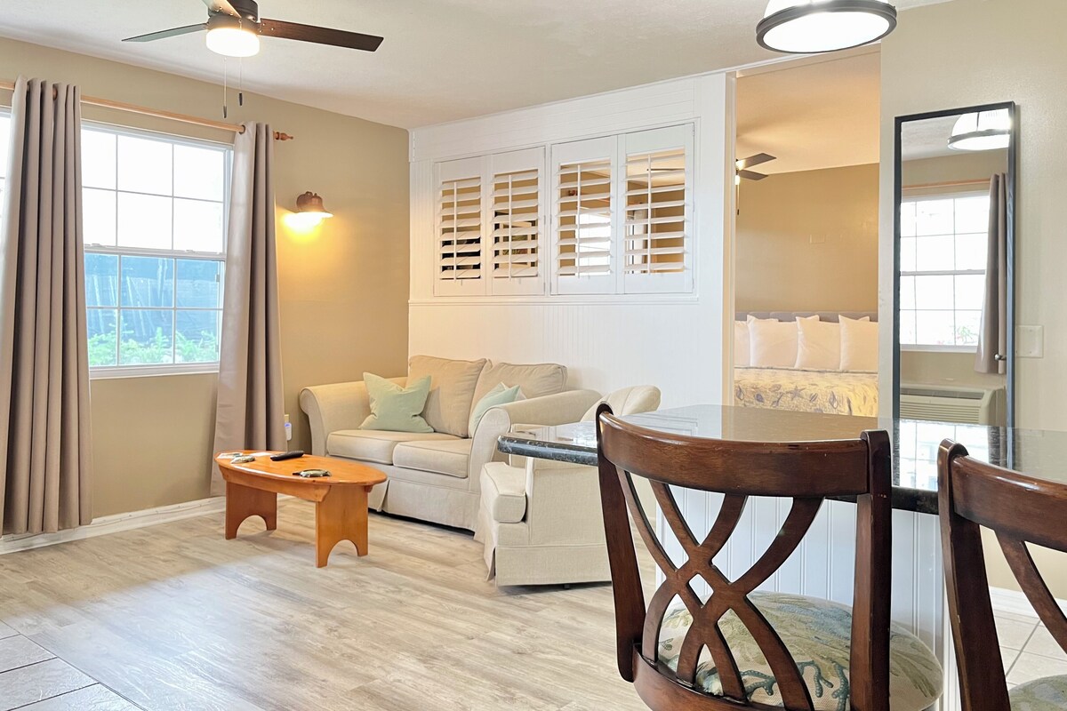 Deluxe Room, 1 King Bed | 1 bedroom, blackout drapes, iron/ironing board, WiFi (free)